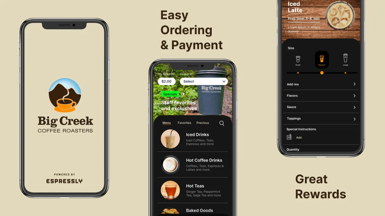 Big Creek Coffee | Indus Appstore | Screenshot