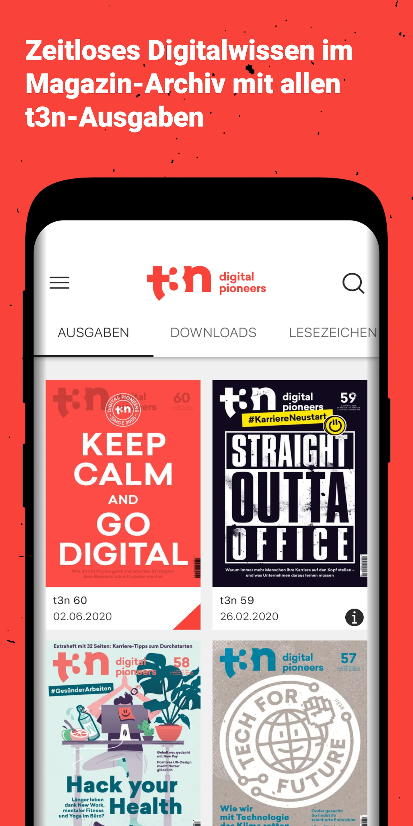 t3n Magazin | Indus Appstore | Screenshot