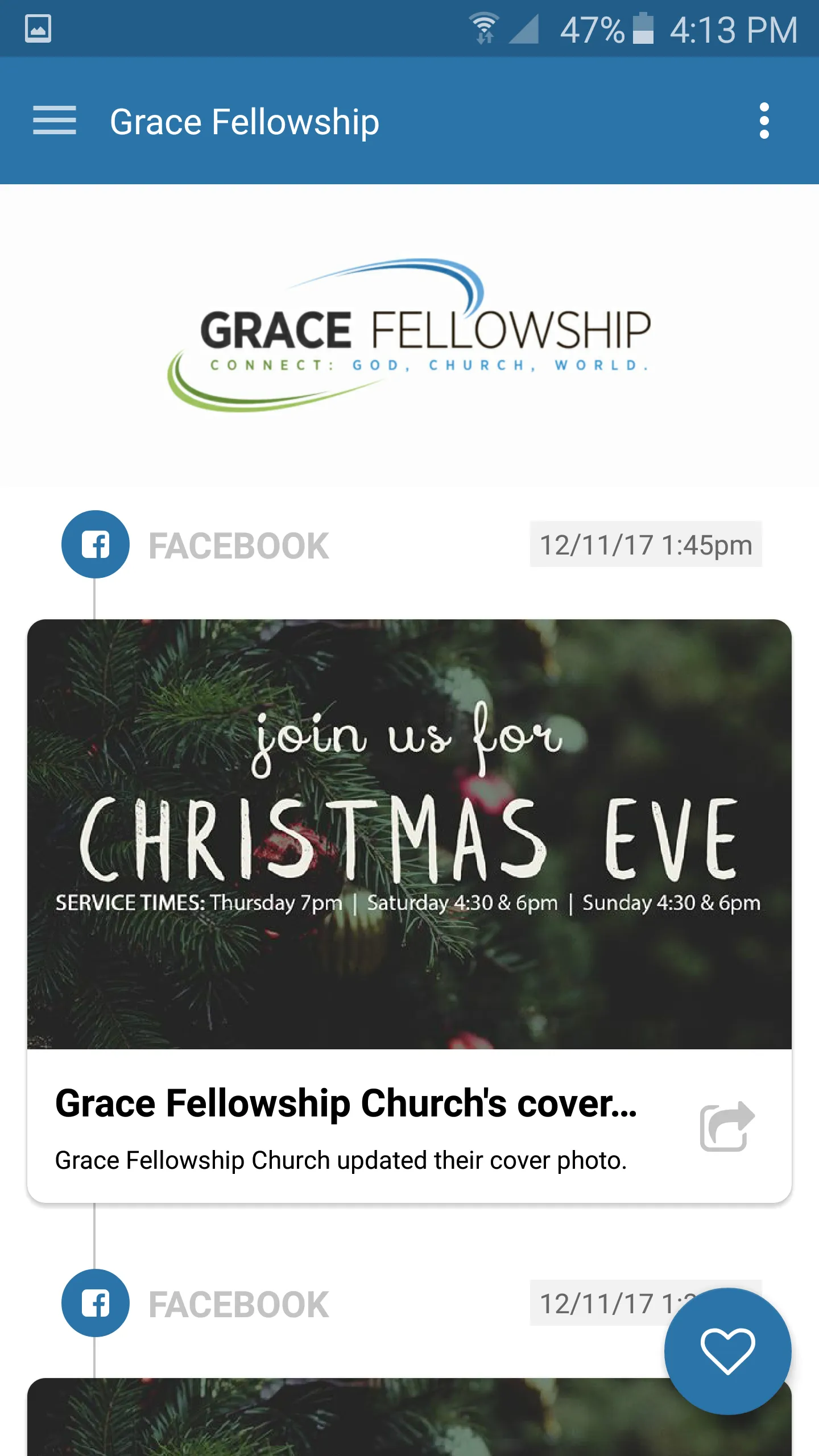 Grace Fellowship Demotte | Indus Appstore | Screenshot