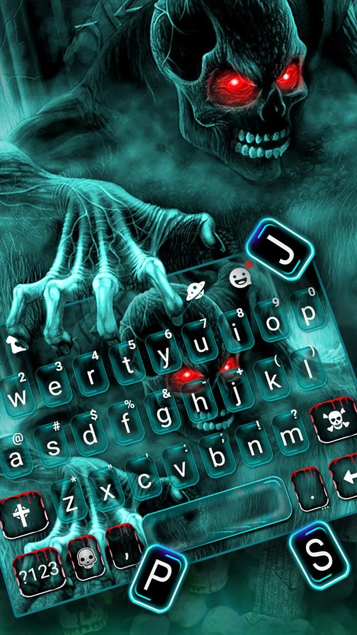 Zombie Skull 2 Theme | Indus Appstore | Screenshot