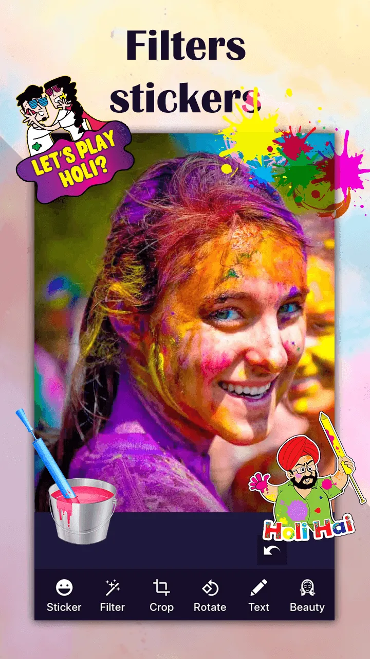 Happy Holi Video Maker | Indus Appstore | Screenshot