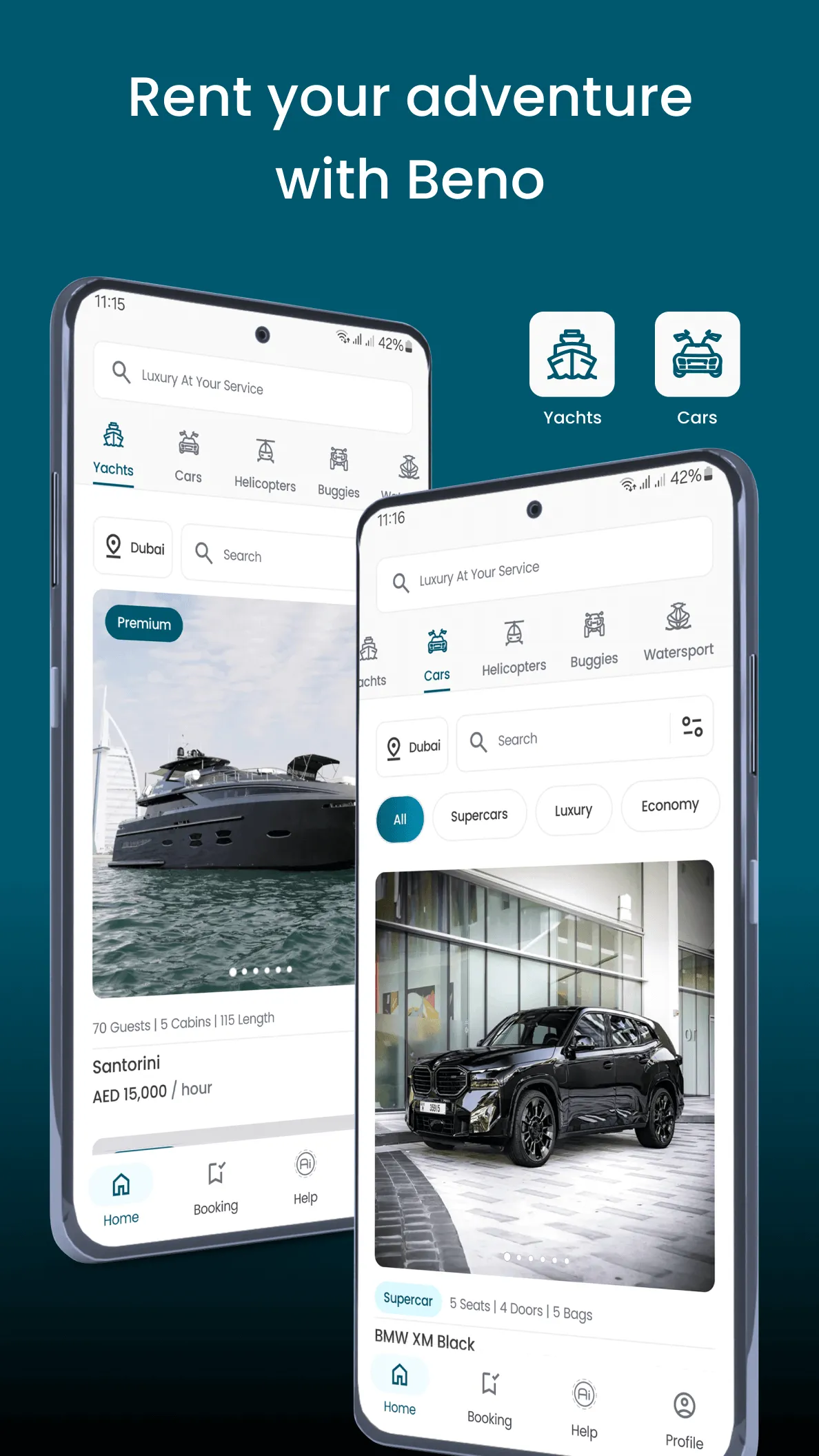 BENO - Luxury At Your Service | Indus Appstore | Screenshot