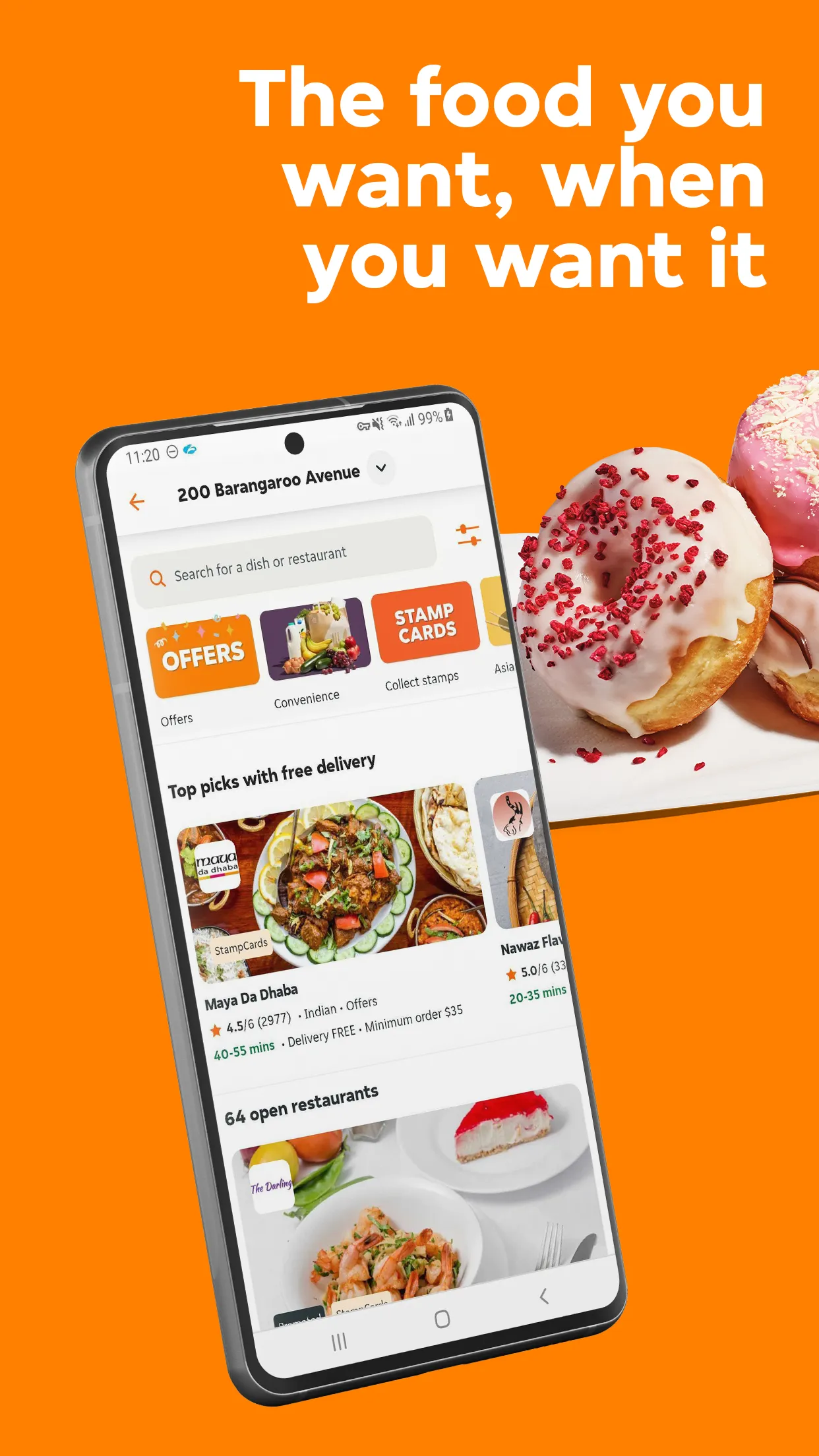 Menulog AU | Food Delivery | Indus Appstore | Screenshot