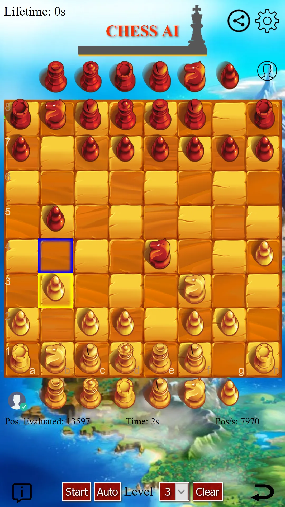 Chess Kingdom in 3D graphics | Indus Appstore | Screenshot