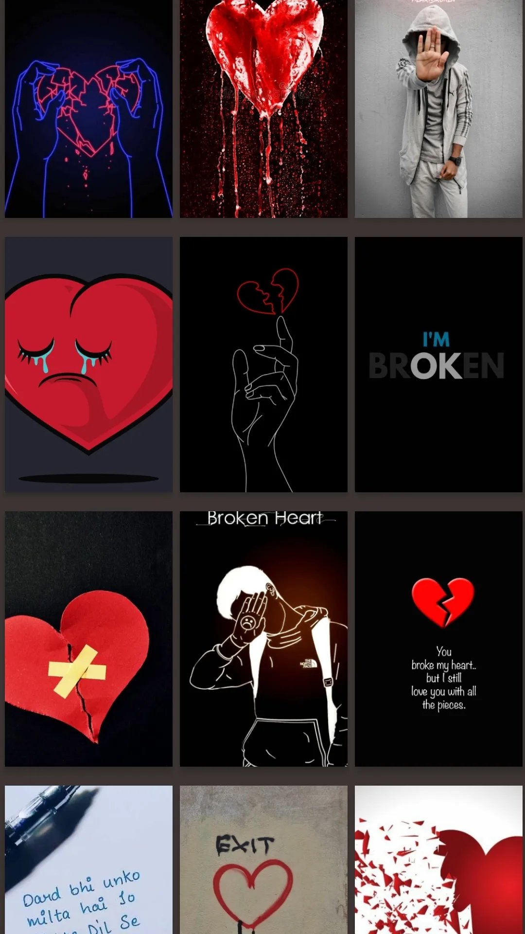 Heart Broken Images - Photos | Indus Appstore | Screenshot