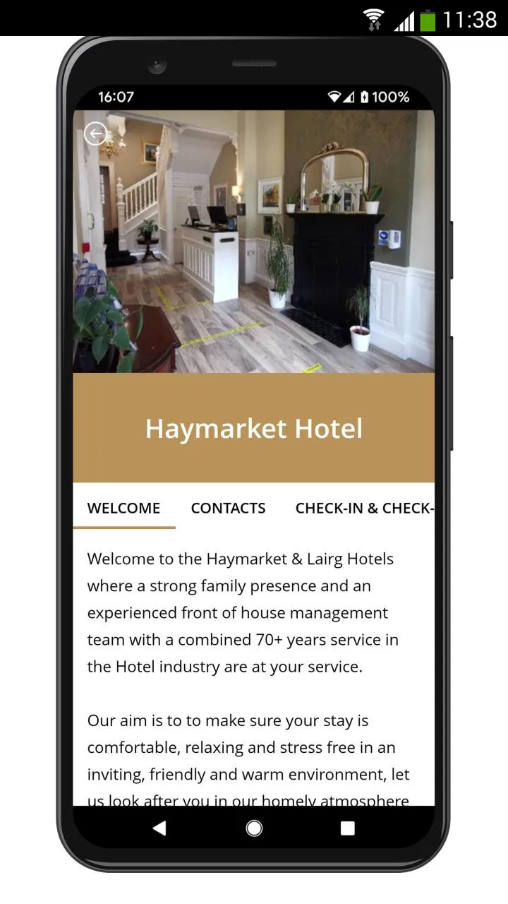 The Haymarket Hotel | Indus Appstore | Screenshot