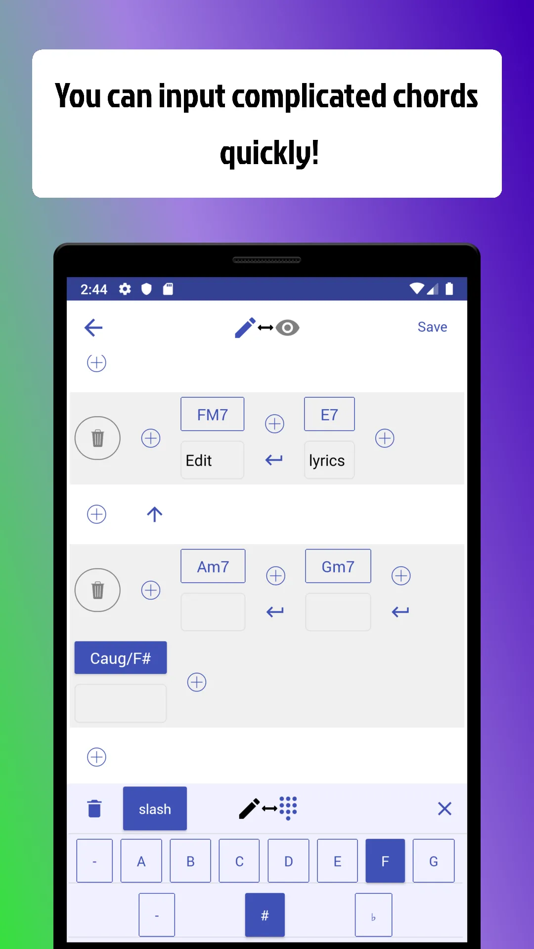 Chord Memos | Indus Appstore | Screenshot