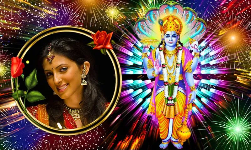 Vishnu Bhagwan Photo Frames HD | Indus Appstore | Screenshot