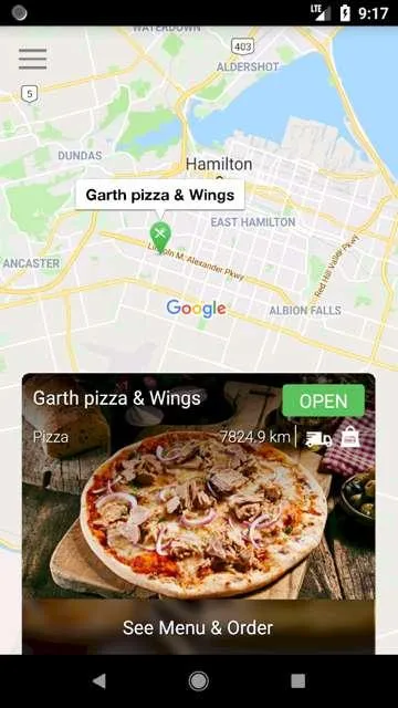 Garth pizza&wings. | Indus Appstore | Screenshot