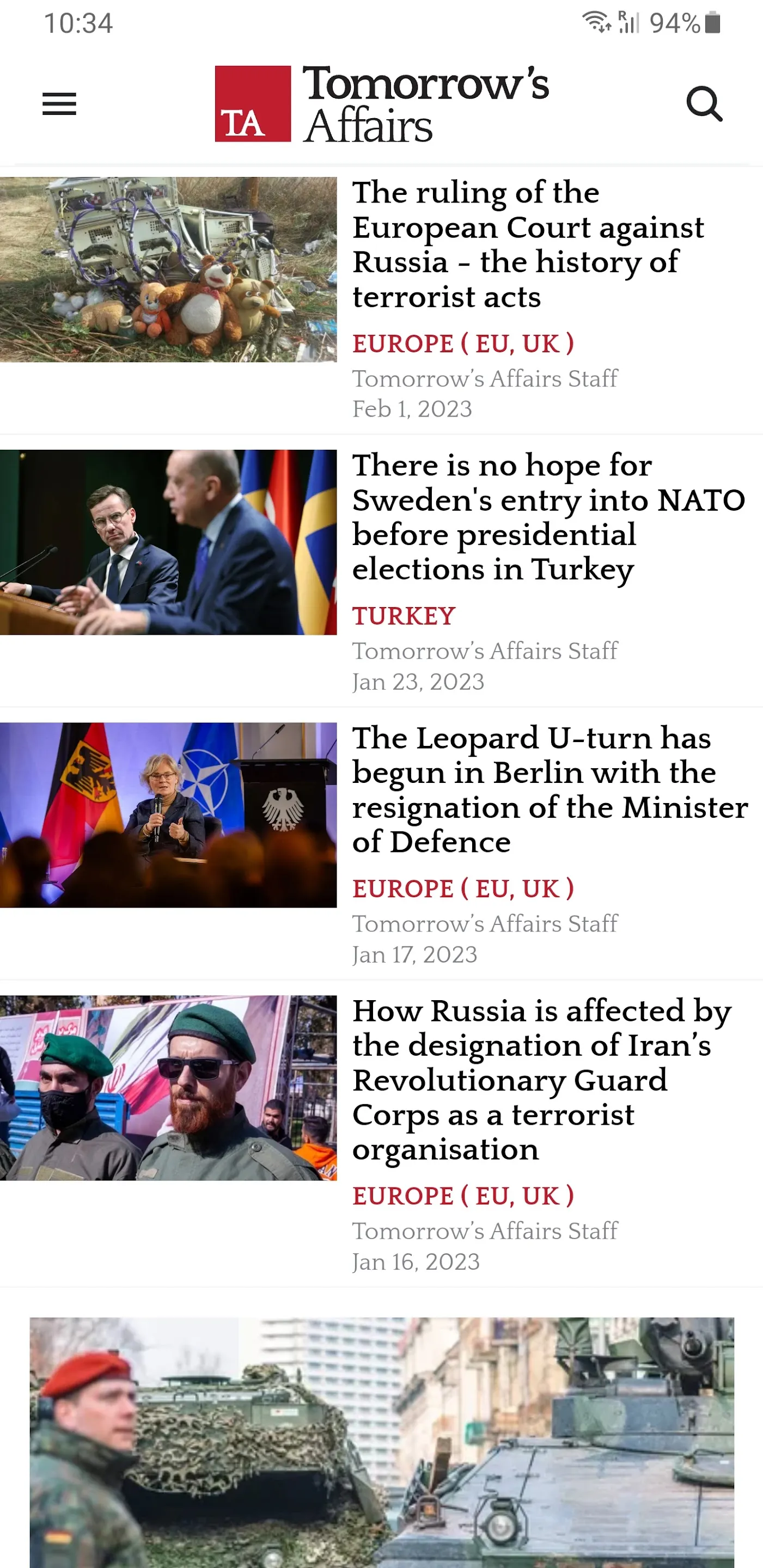 Tomorrow's Affairs | Indus Appstore | Screenshot