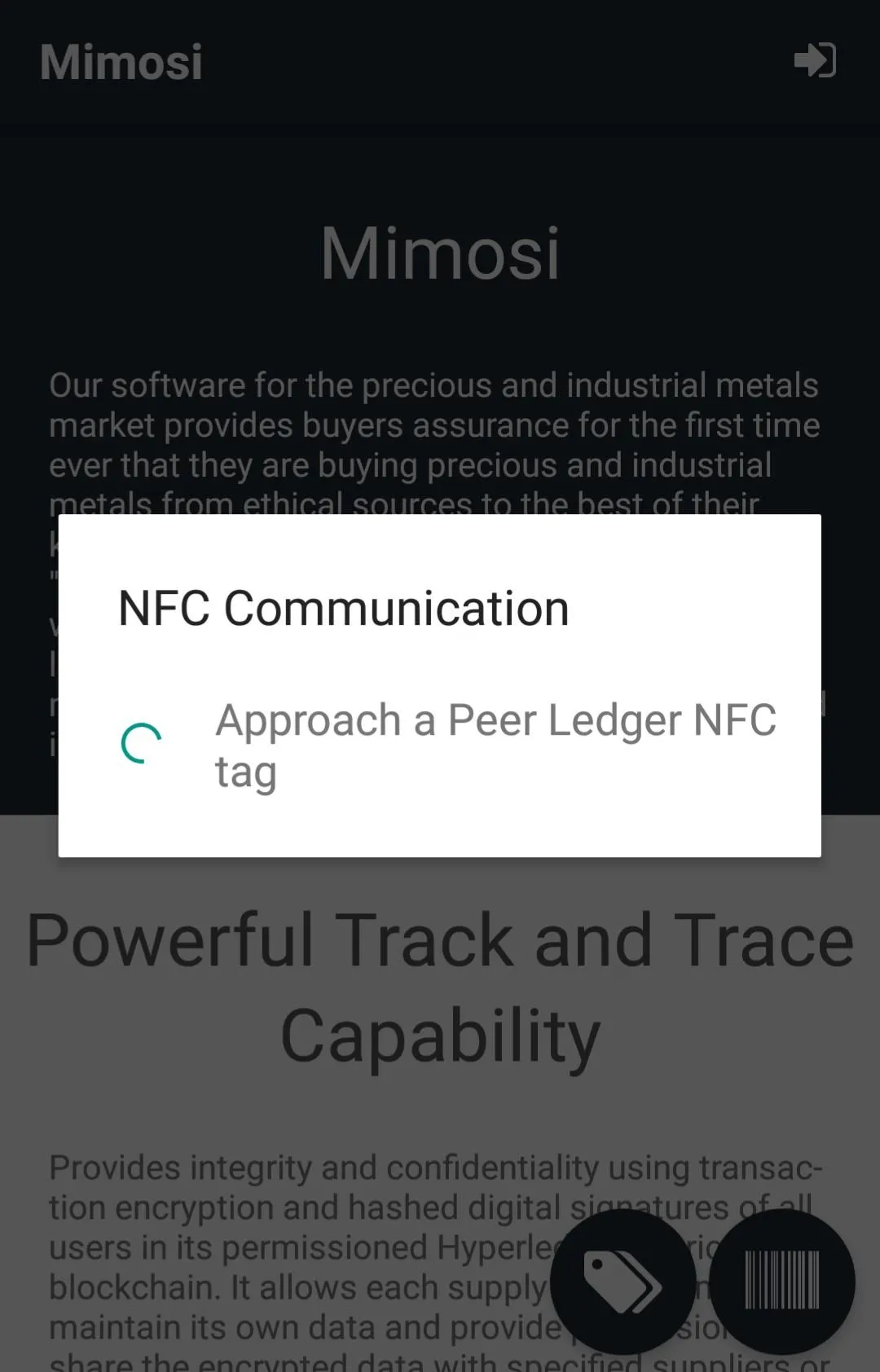 Peer Ledger MIMOSI | Indus Appstore | Screenshot