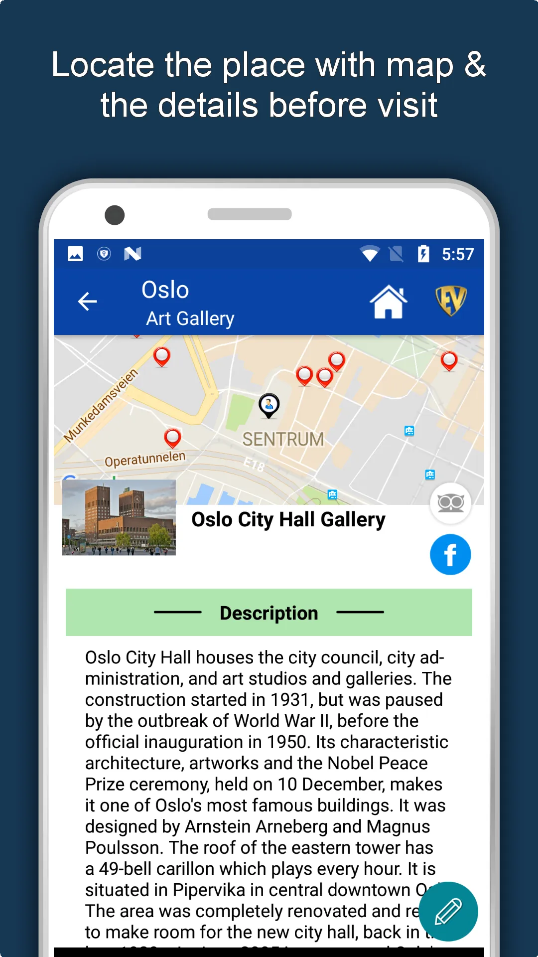 Oslo Travel & Explore, Offline | Indus Appstore | Screenshot