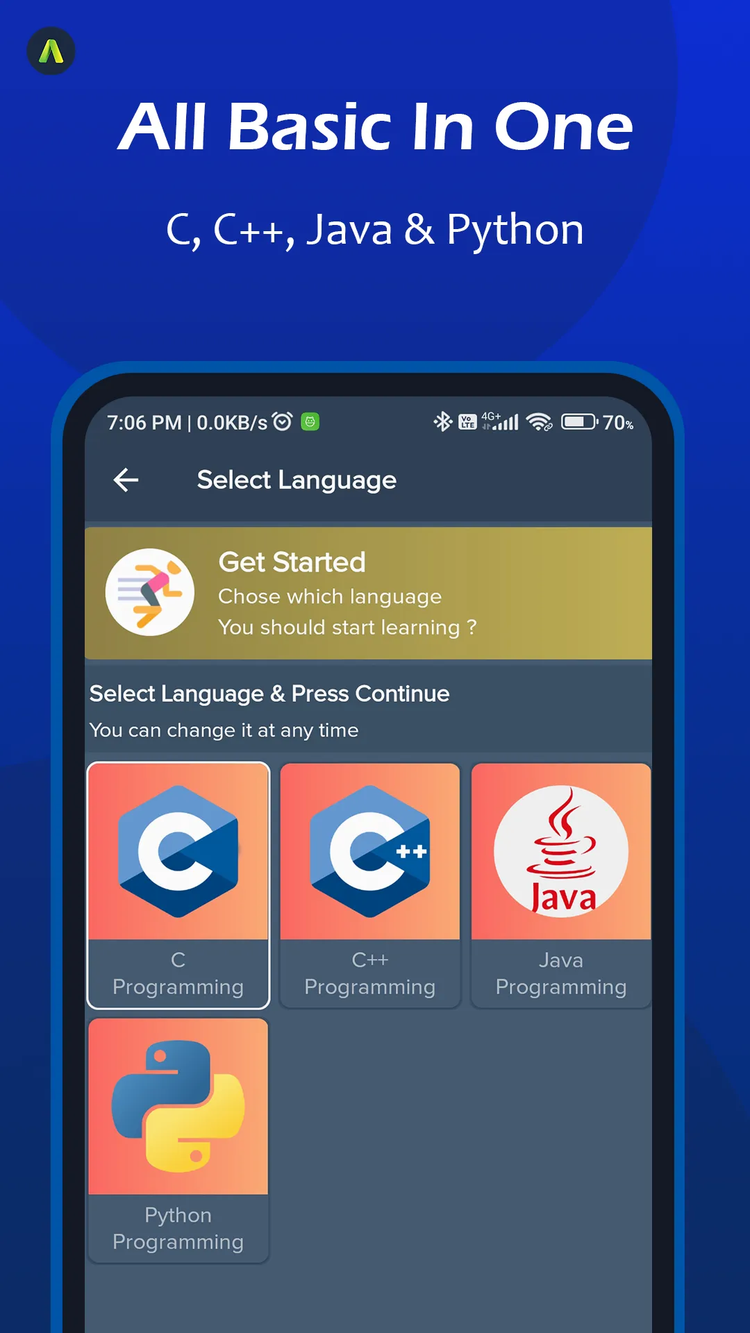 All Programming : C, C++, Java | Indus Appstore | Screenshot