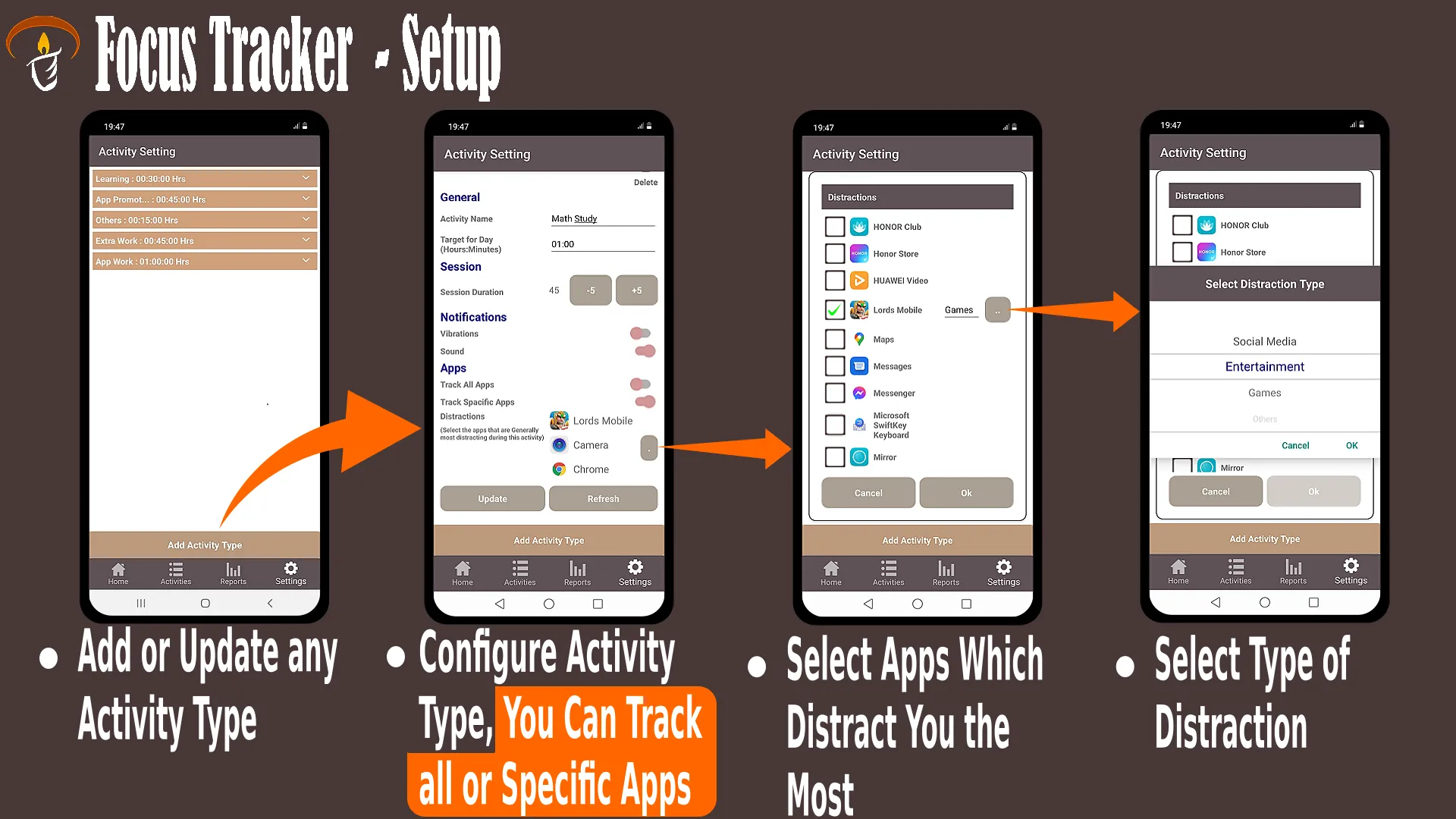 Focus Tracker: Pomodoro Timer | Indus Appstore | Screenshot