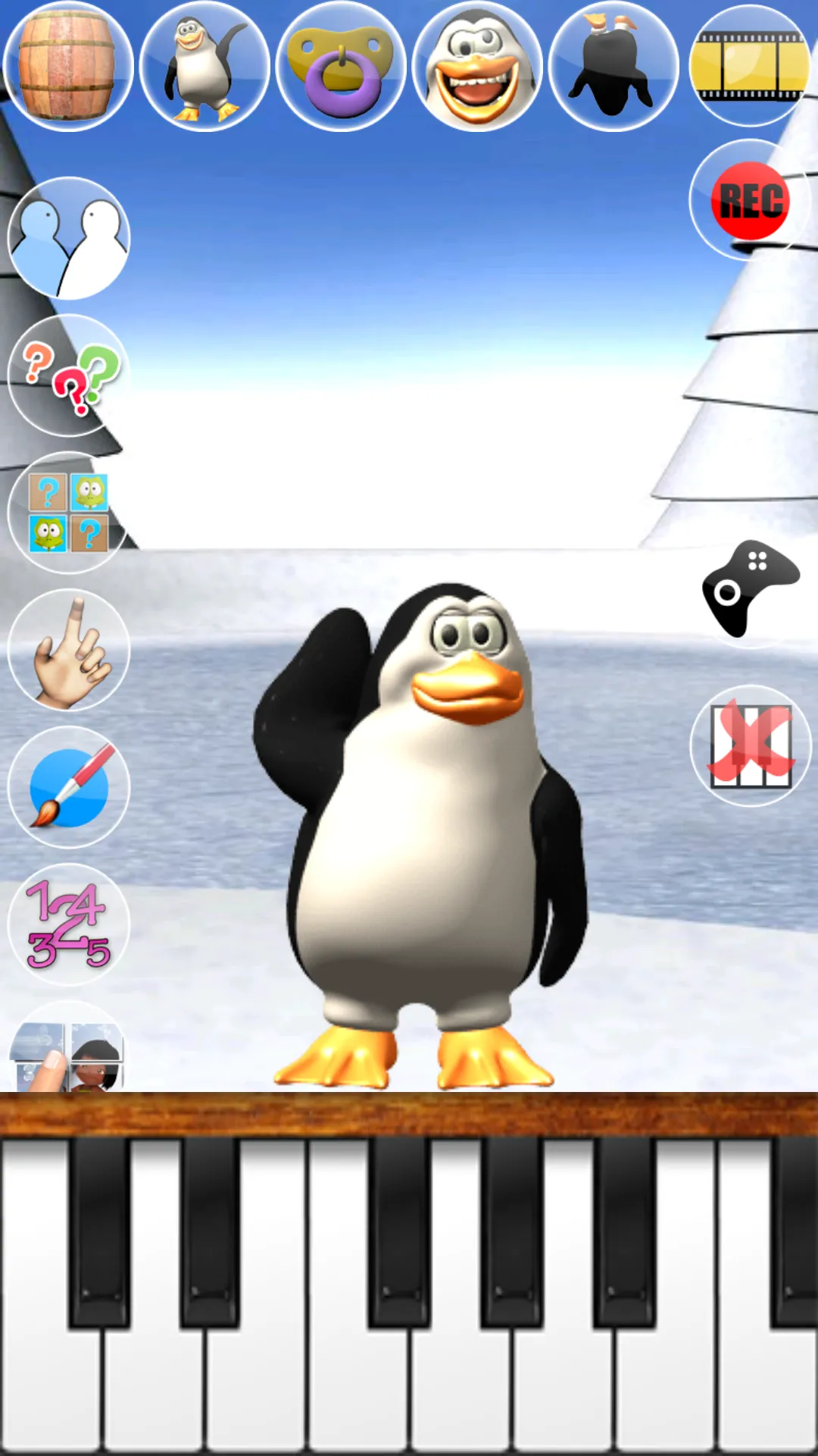 Sweet Little Talking Penguin | Indus Appstore | Screenshot