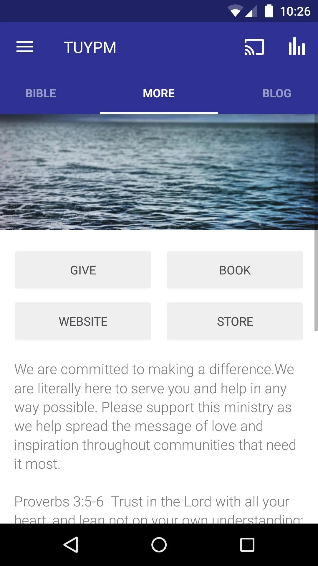 Turn Up Your Praise Ministry | Indus Appstore | Screenshot