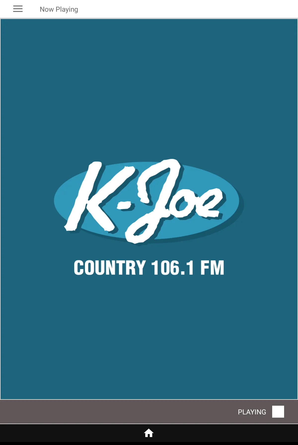 KJOE 106.1 FM | Indus Appstore | Screenshot