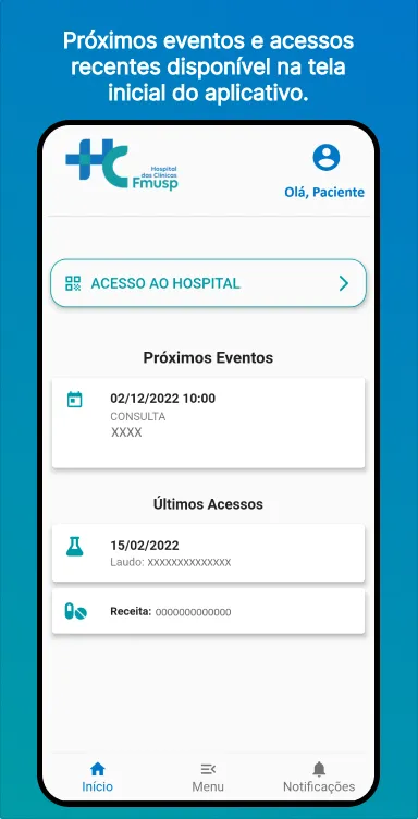 Portal do Paciente HC | Indus Appstore | Screenshot