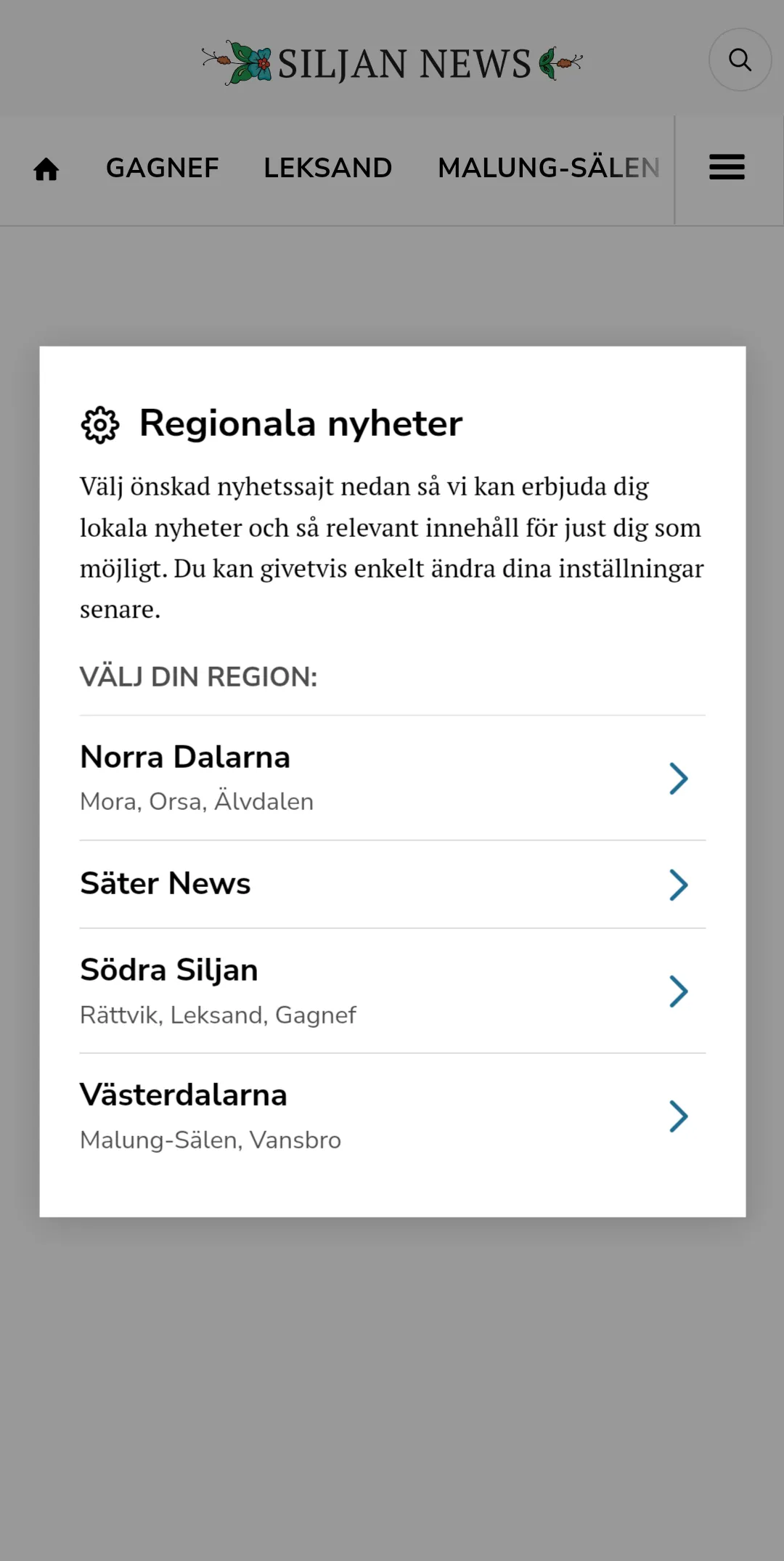 Siljan News | Indus Appstore | Screenshot