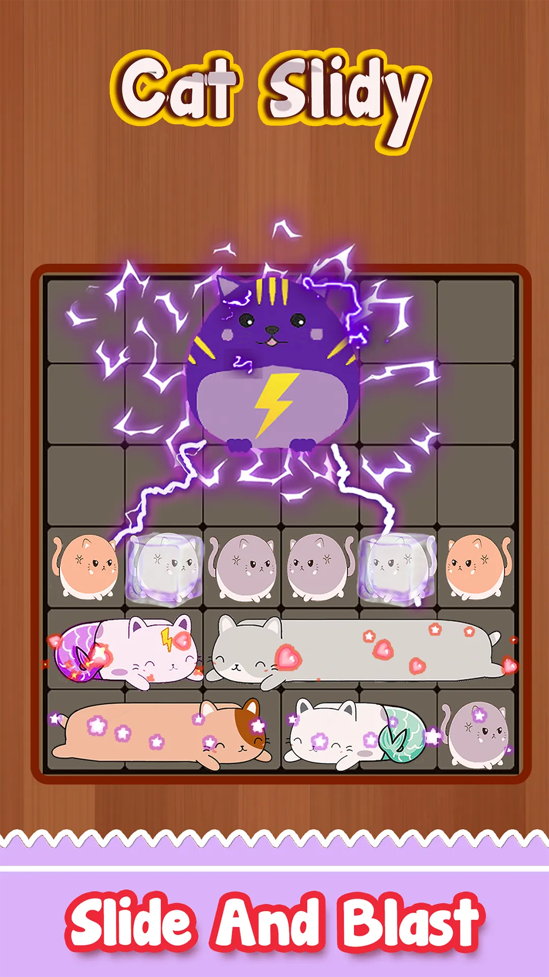 Cat Slidy: Kawaii Slide Puzzle | Indus Appstore | Screenshot