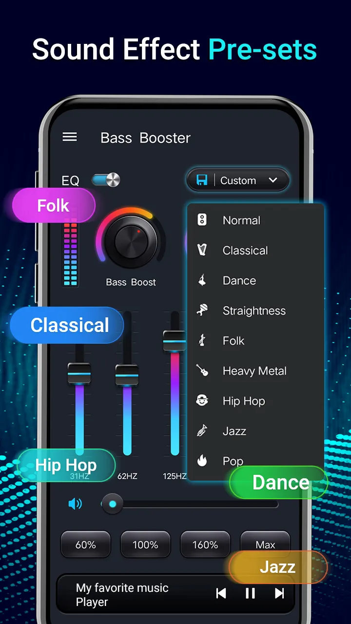 Equalizer- Bass Booster&Volume | Indus Appstore | Screenshot