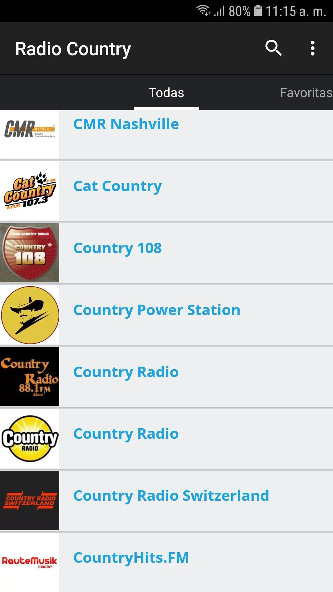 Country Radio | Indus Appstore | Screenshot