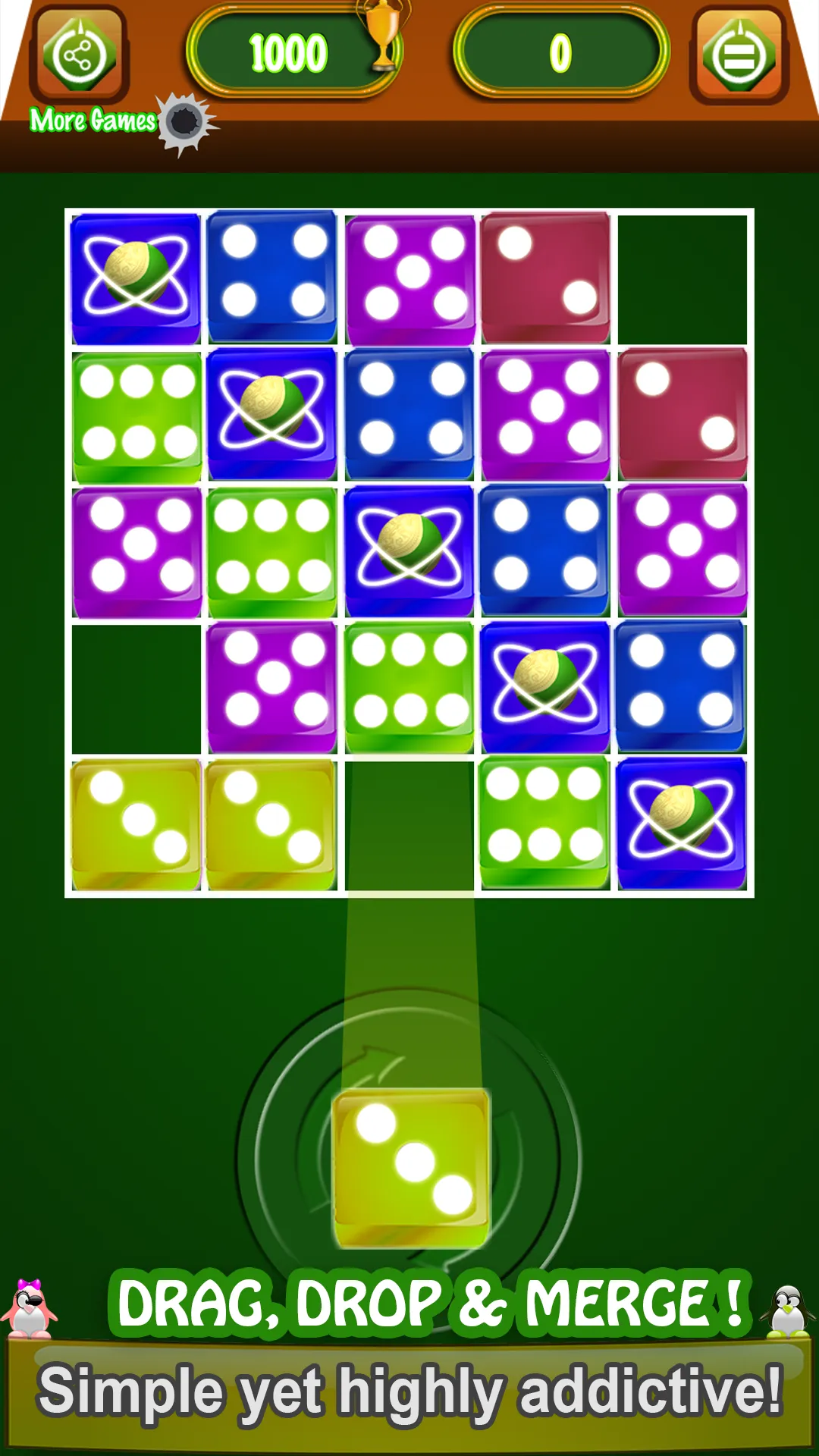 Fun 7 Dice - Merging Dice Game | Indus Appstore | Screenshot