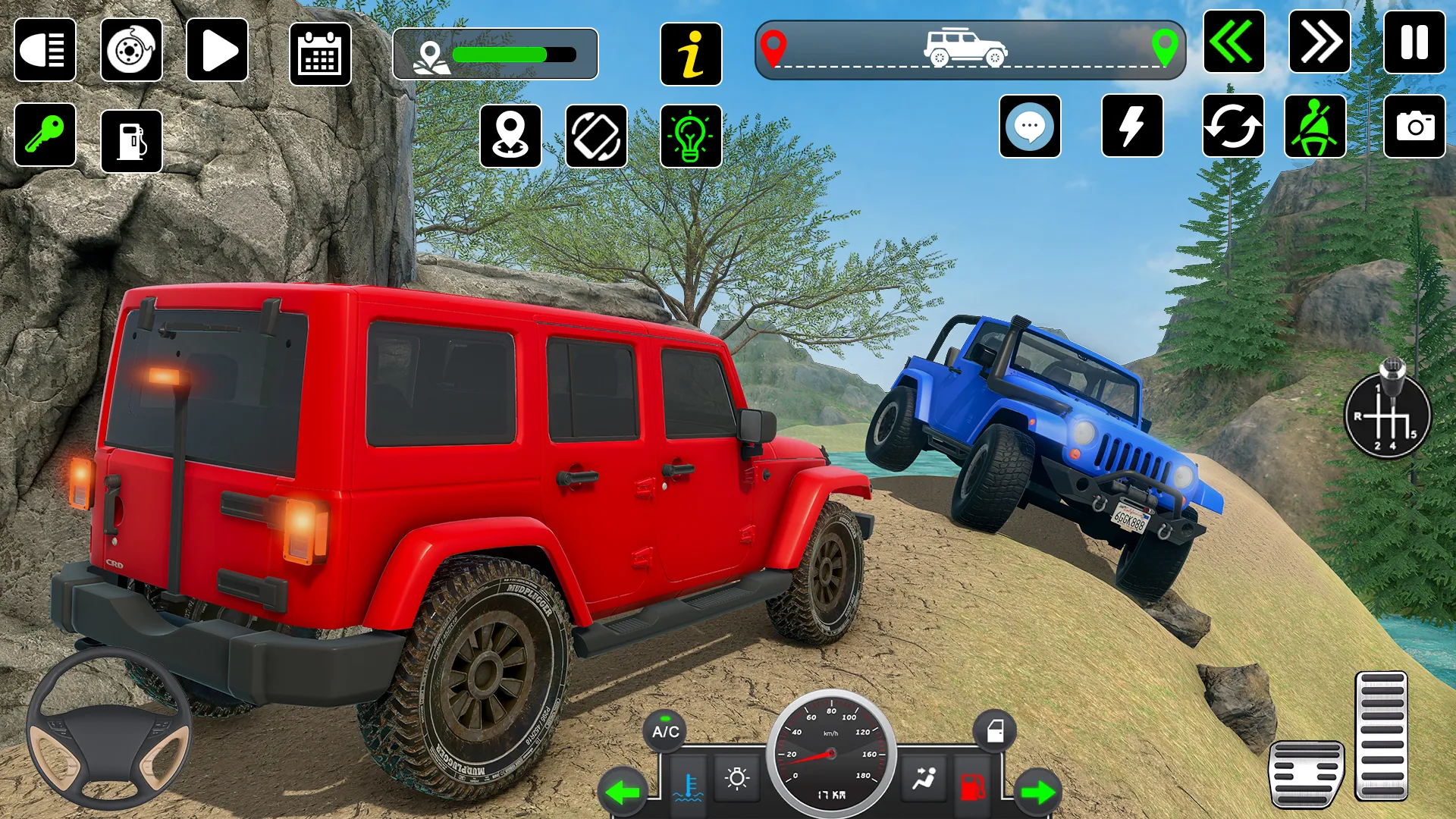 Offroad Jeep Driving Games | Indus Appstore | Screenshot