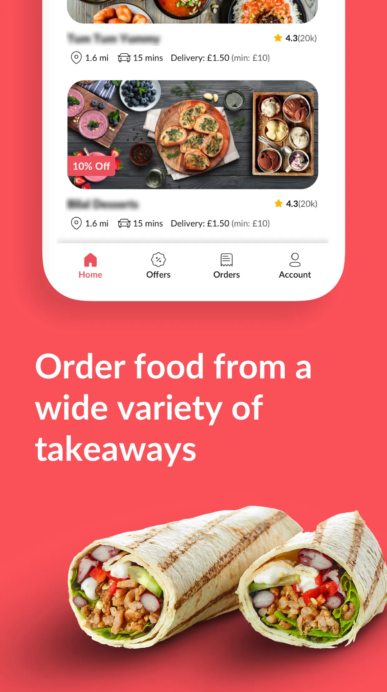 Foodhub - Online Takeaways | Indus Appstore | Screenshot