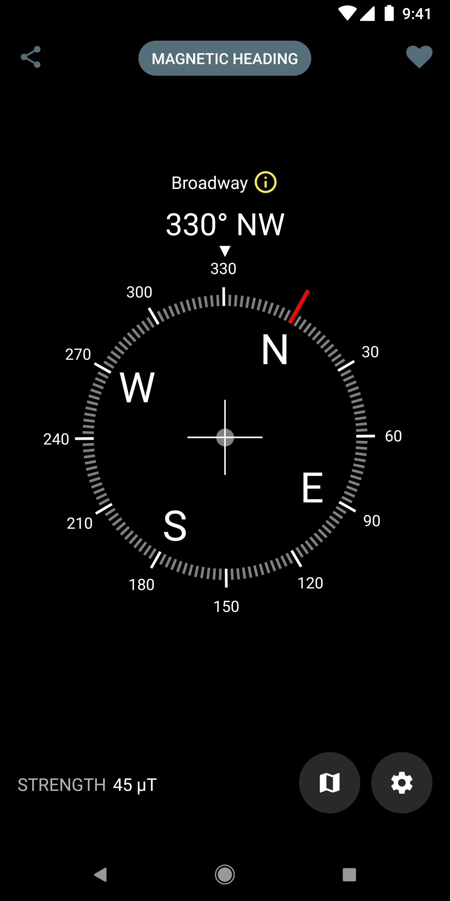 Digital Compass | Indus Appstore | Screenshot