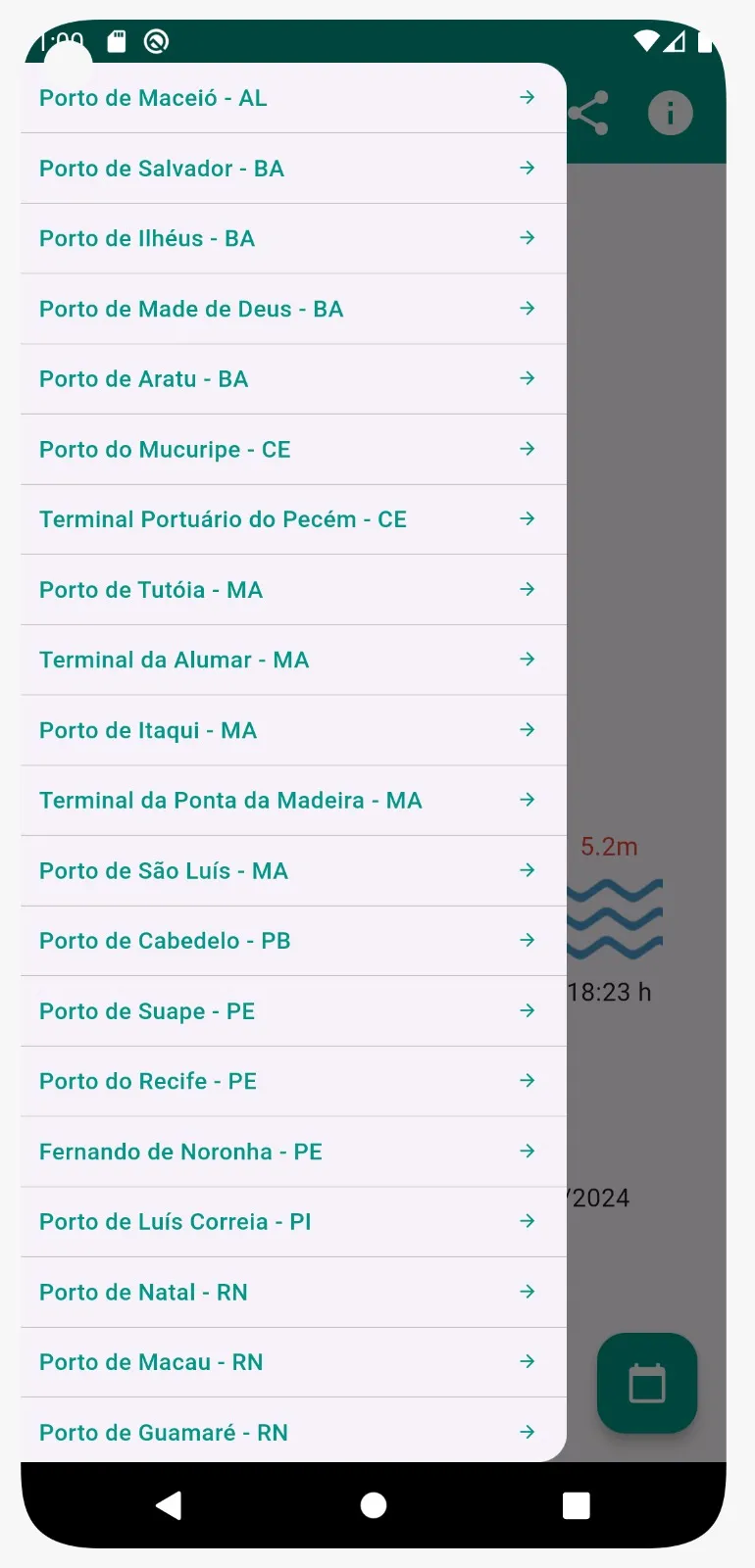 FUNCEME MARÉS | Indus Appstore | Screenshot