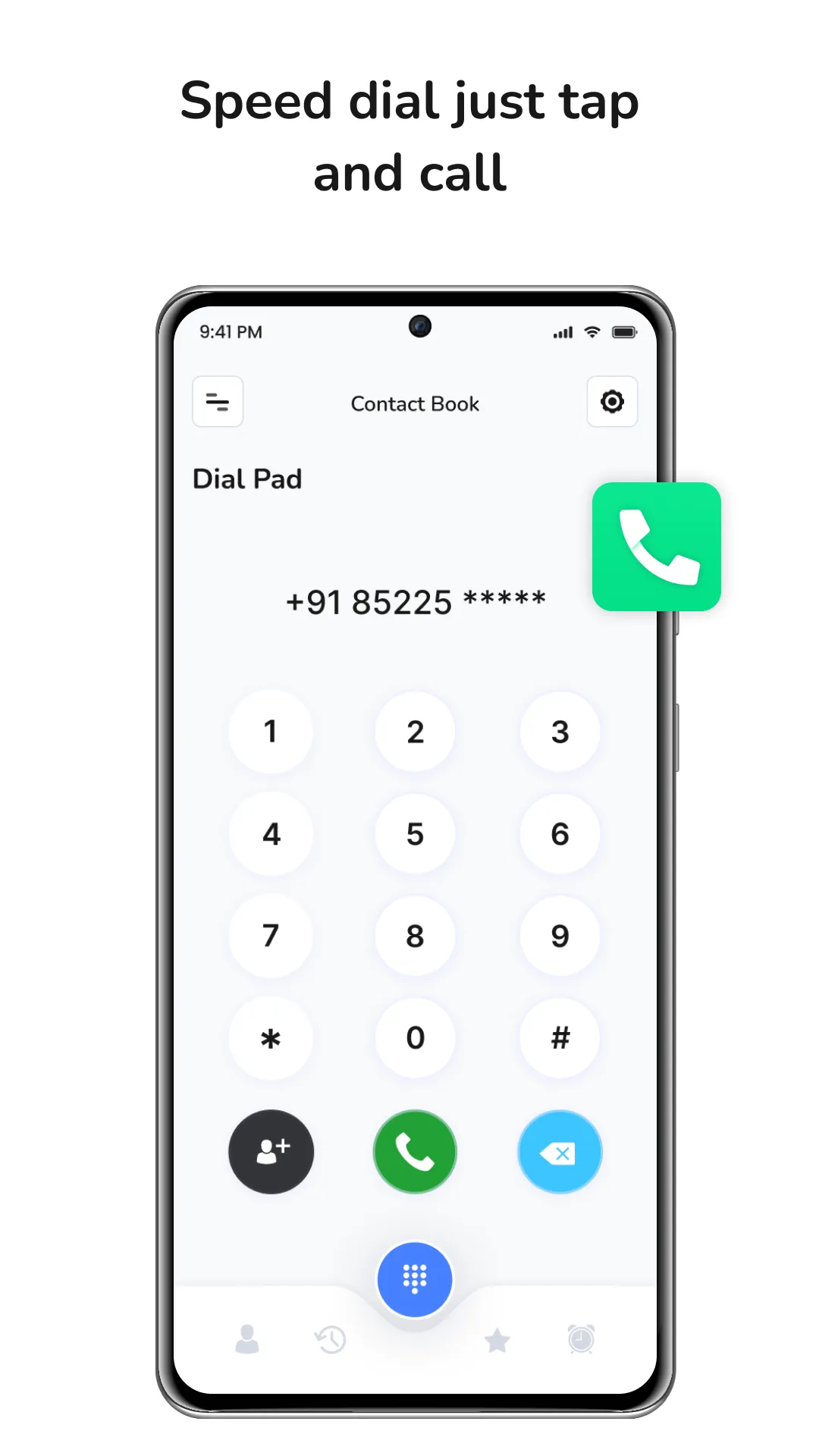 Contacts | Indus Appstore | Screenshot