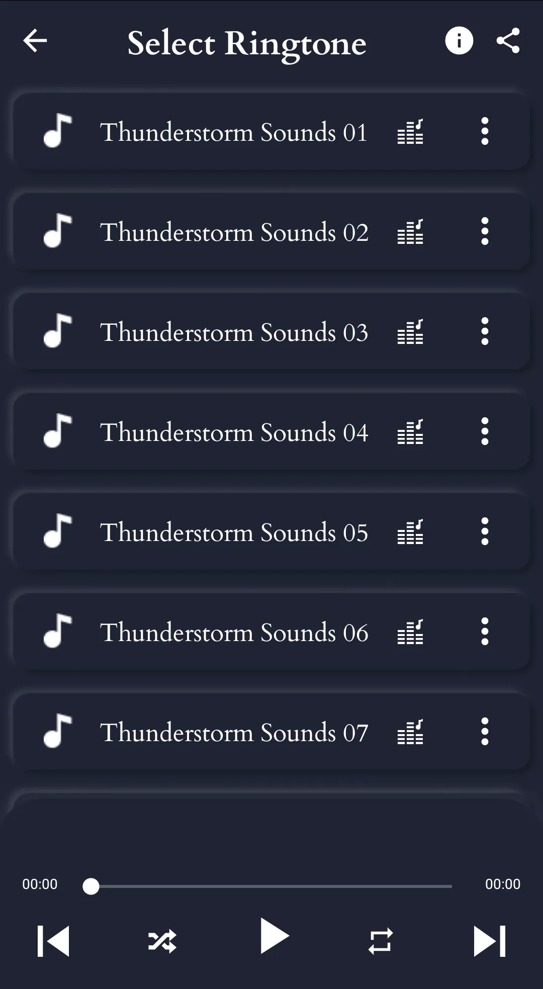 Thunderstorm Sounds | Indus Appstore | Screenshot