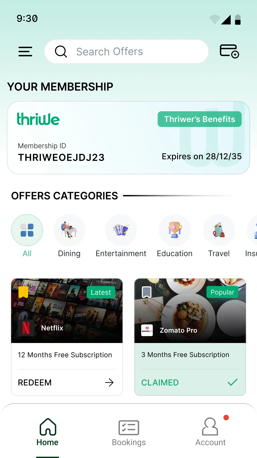 Thriwe–Benefits Platform | Indus Appstore | Screenshot