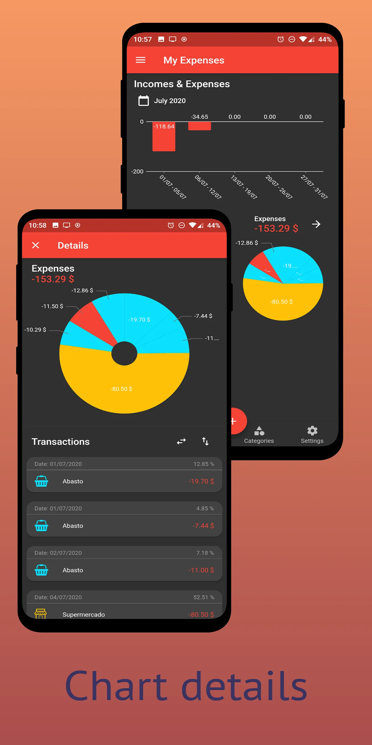 My Expenses | Indus Appstore | Screenshot