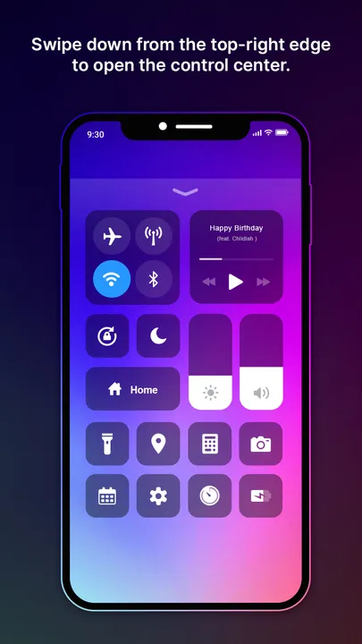 iPhone Control Center 17 Style | Indus Appstore | Screenshot