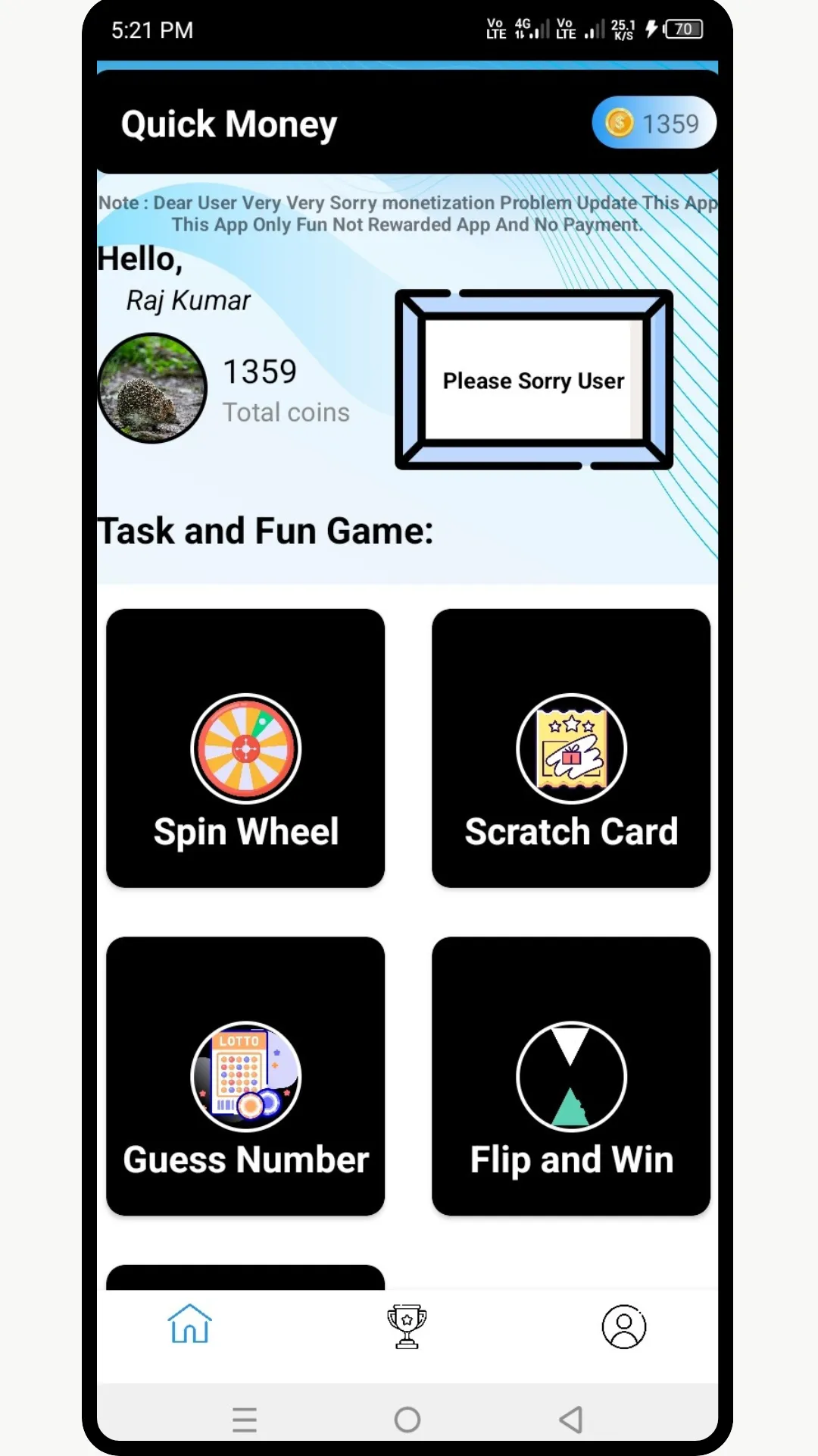 Quick Game - Fun Game | Indus Appstore | Screenshot