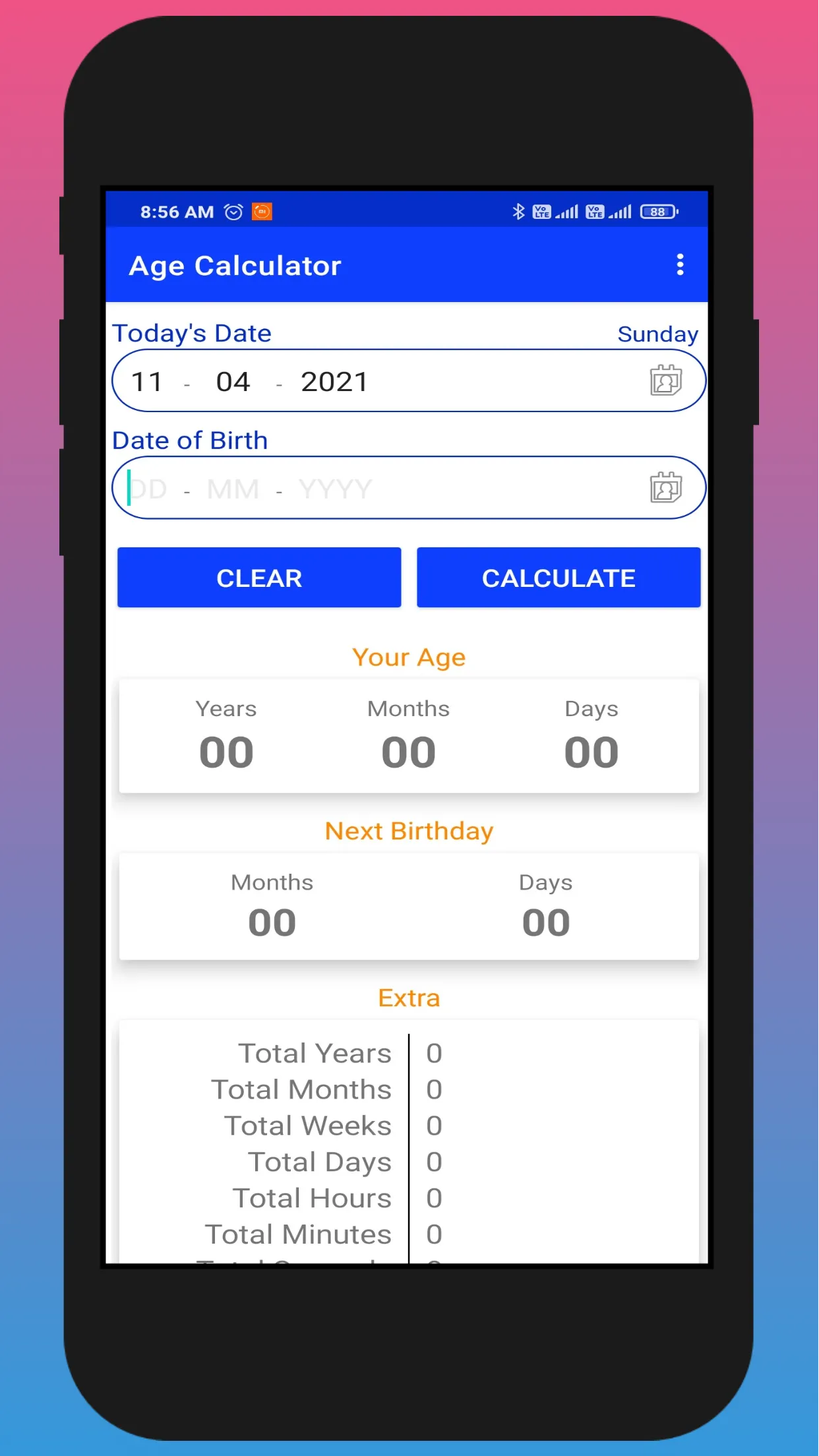 Age Calculator | Indus Appstore | Screenshot