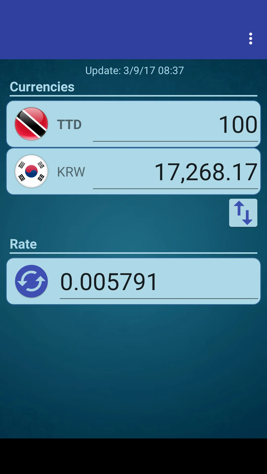 KRW Won x Trinidad Tob. Dollar | Indus Appstore | Screenshot