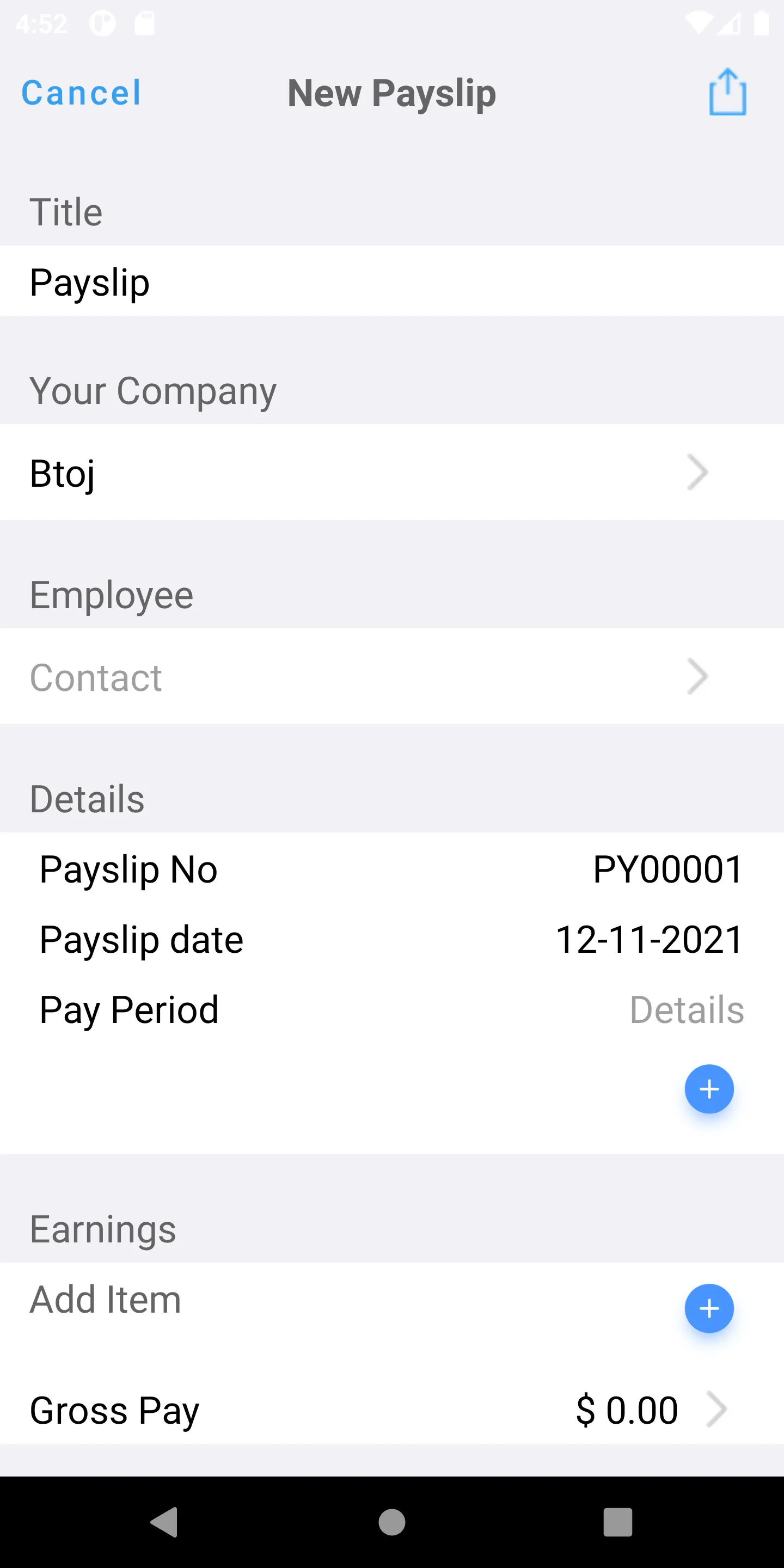 Payslip Maker | Indus Appstore | Screenshot