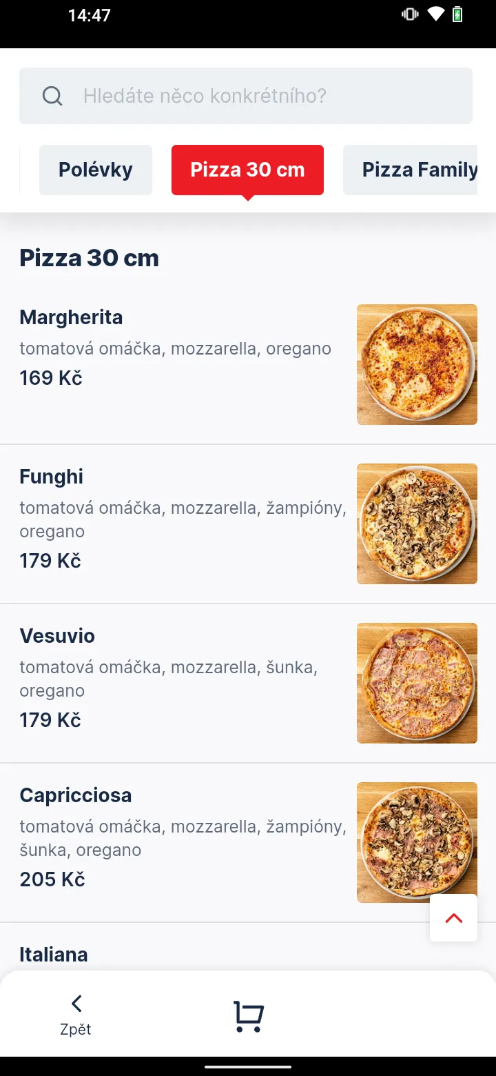 Pizza West Praha | Indus Appstore | Screenshot