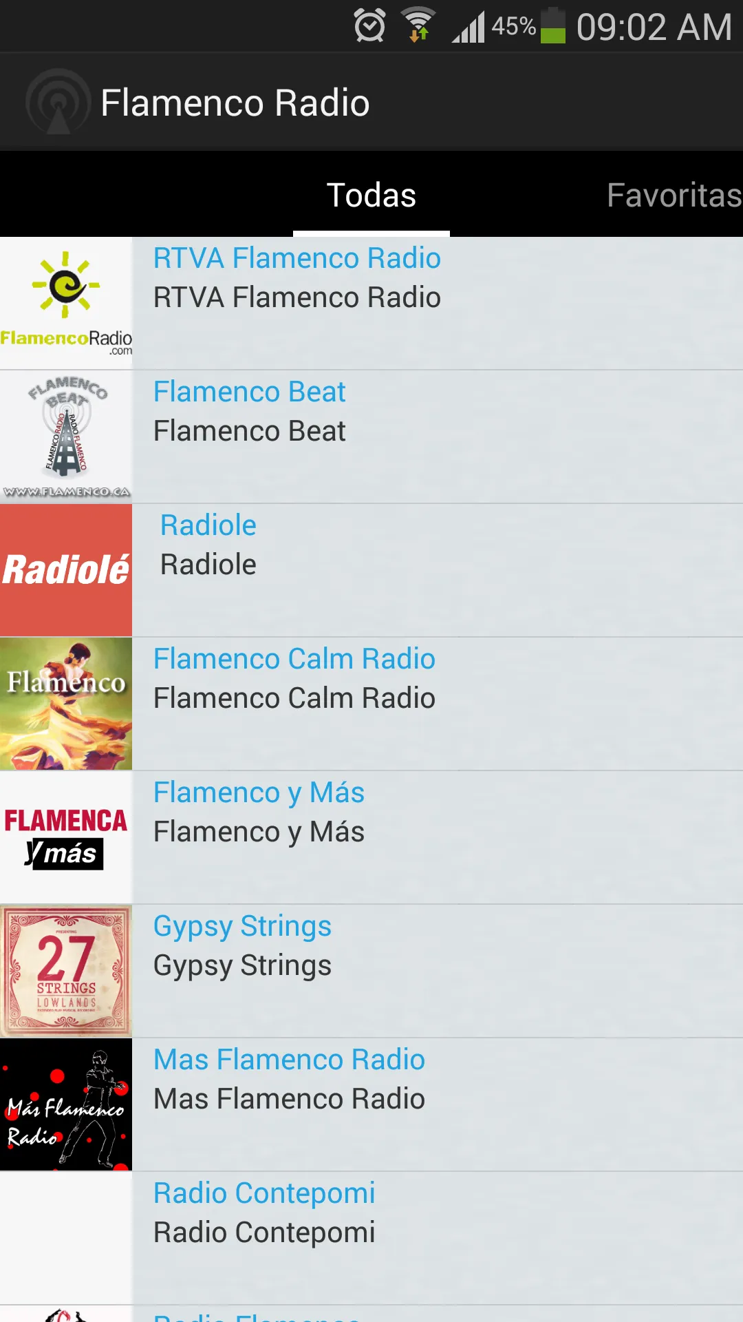 Flamenco Radio | Indus Appstore | Screenshot