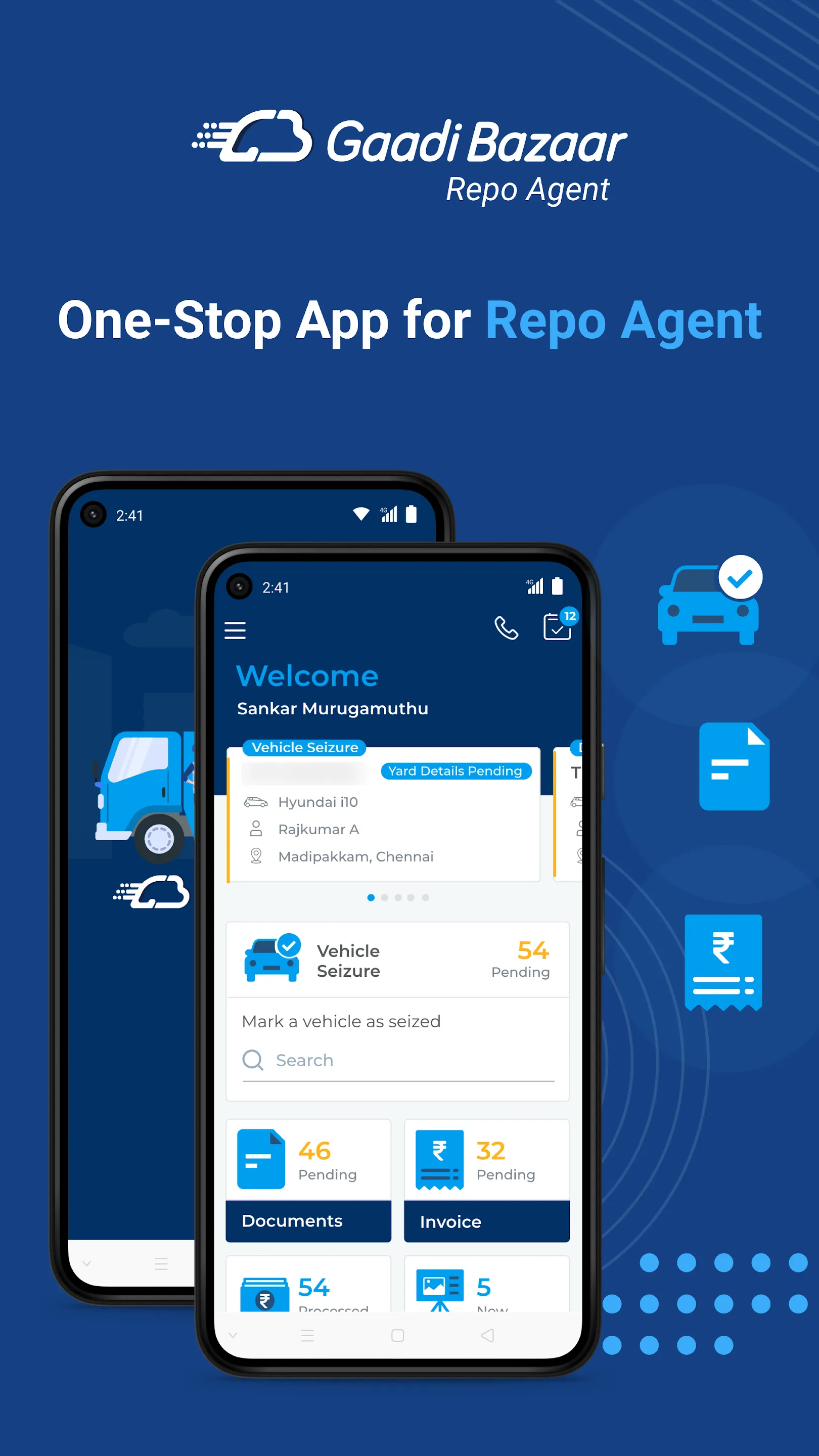 Gaadibazaar Repo Agent | Indus Appstore | Screenshot