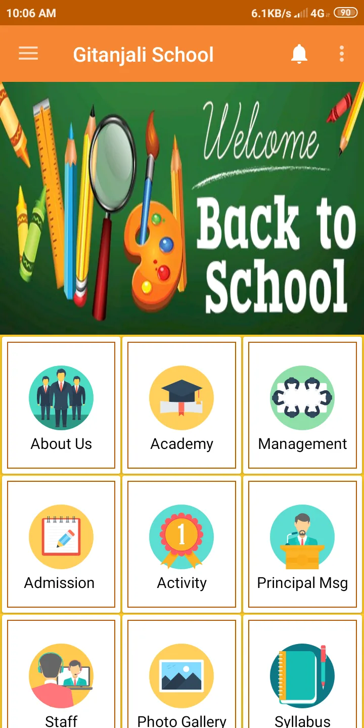 Gitanjali School | Indus Appstore | Screenshot