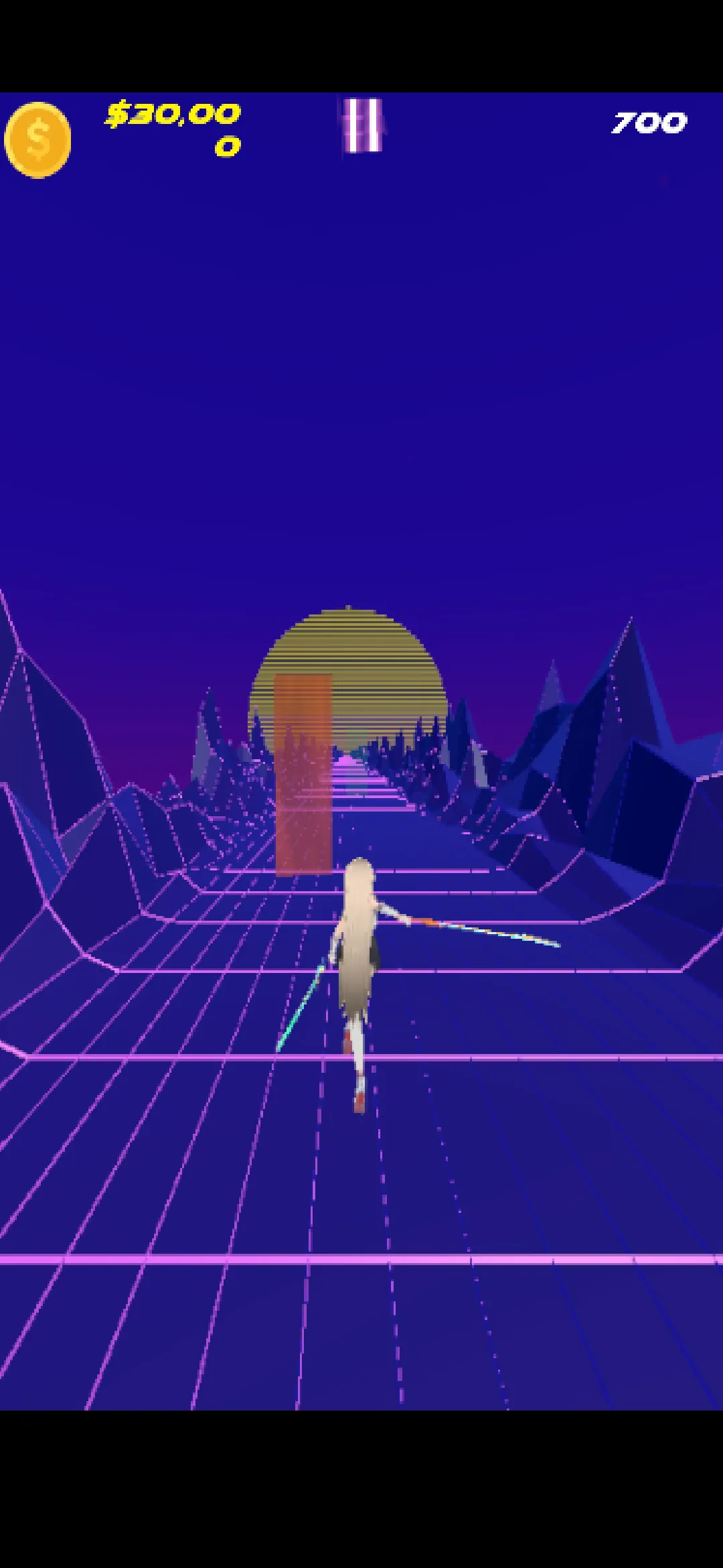 Synth Rider - Beat Slasher | Indus Appstore | Screenshot