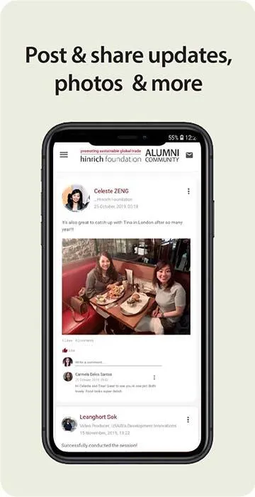 Hinrich Alumni | Indus Appstore | Screenshot