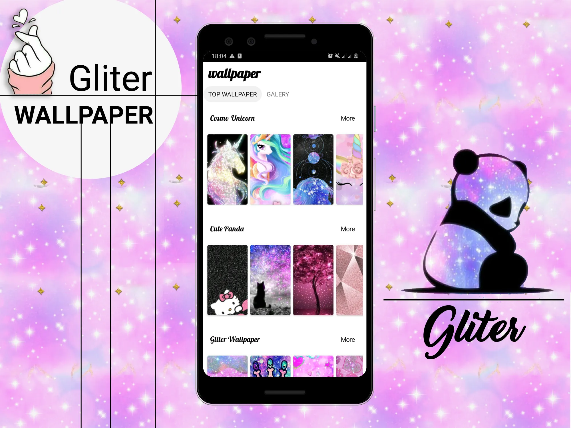 Glitter Wallpaper | Indus Appstore | Screenshot