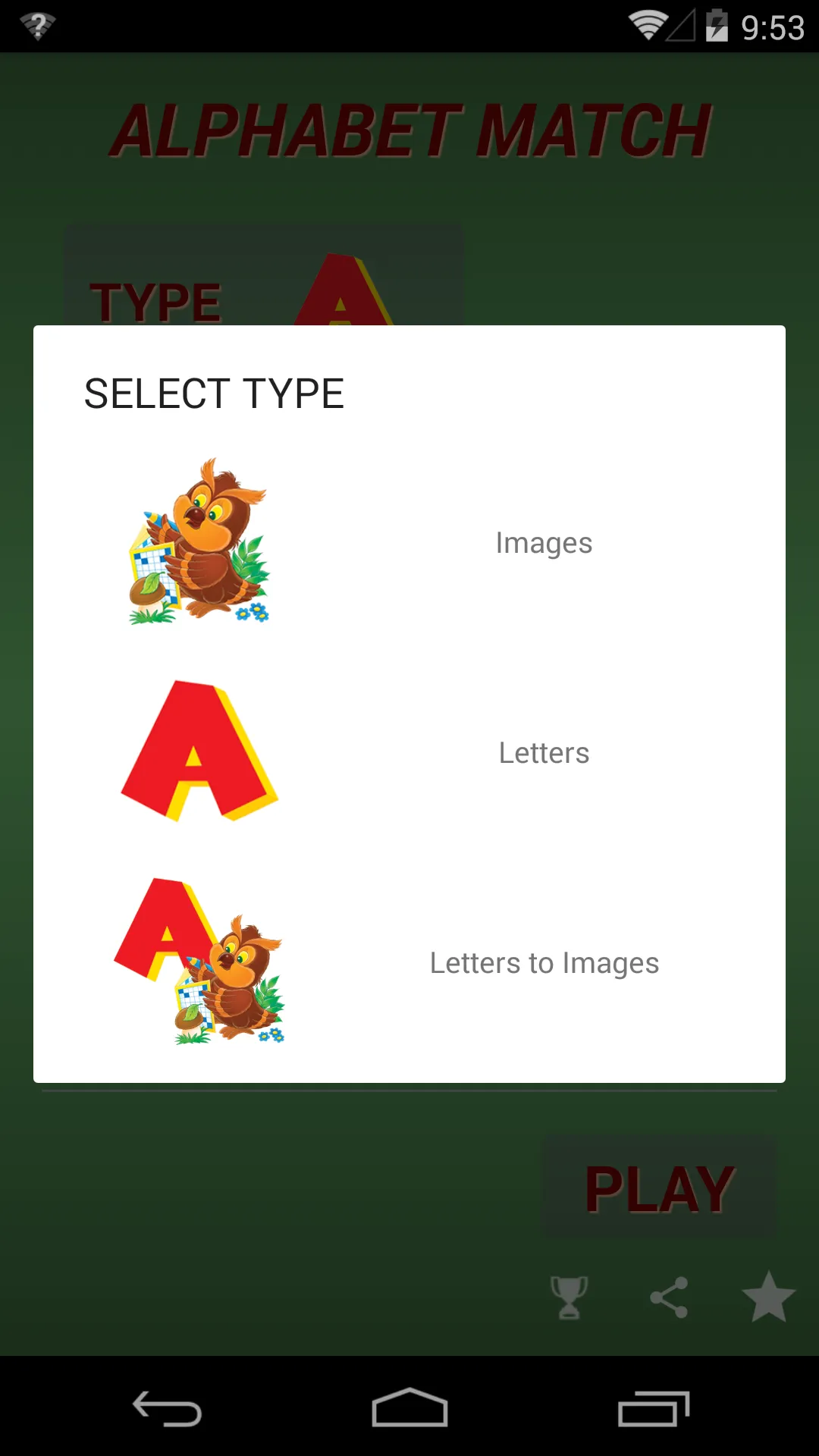 Alphabet Match Plus | Indus Appstore | Screenshot