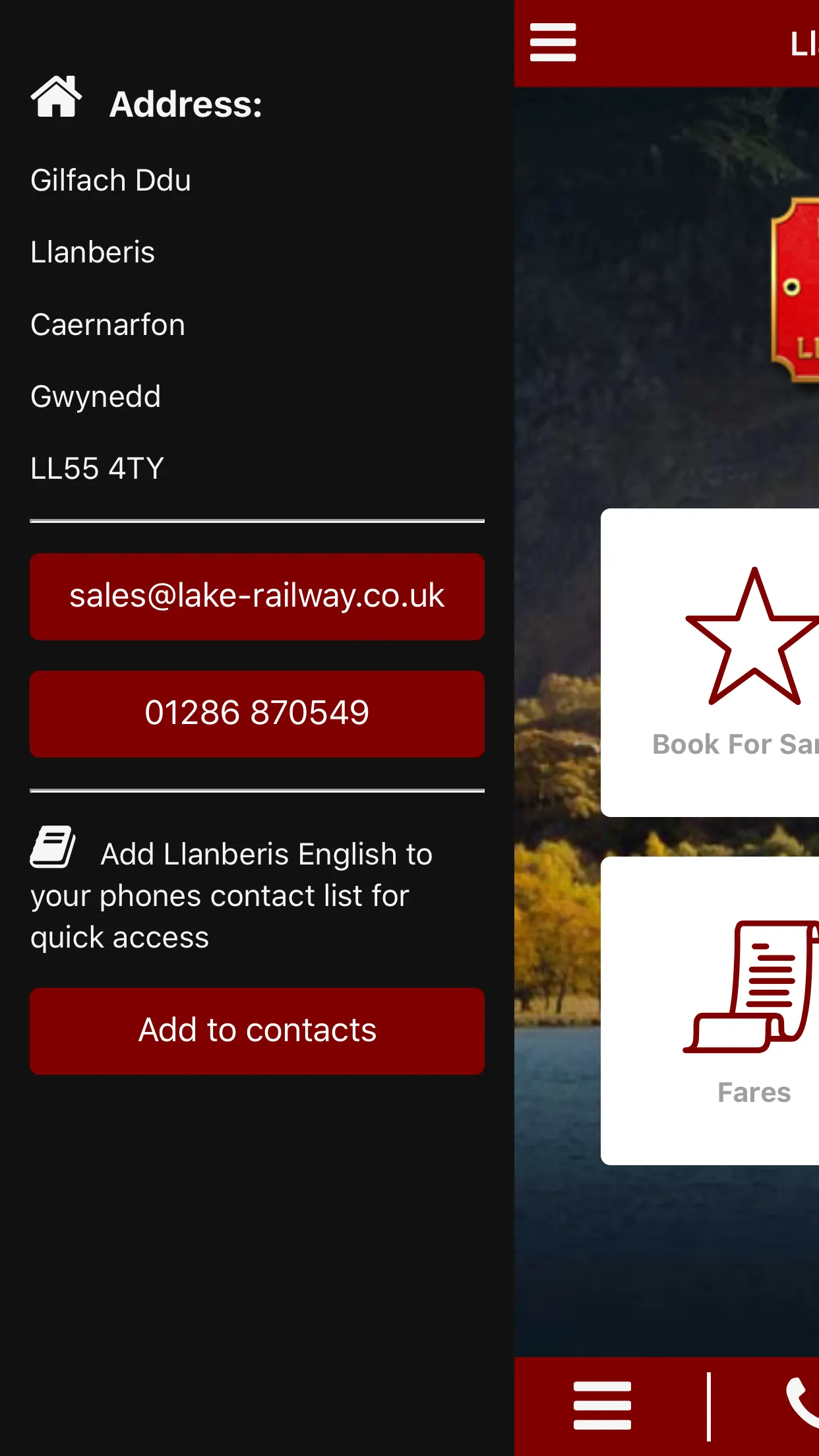 Llanberis Lake Railway | Indus Appstore | Screenshot