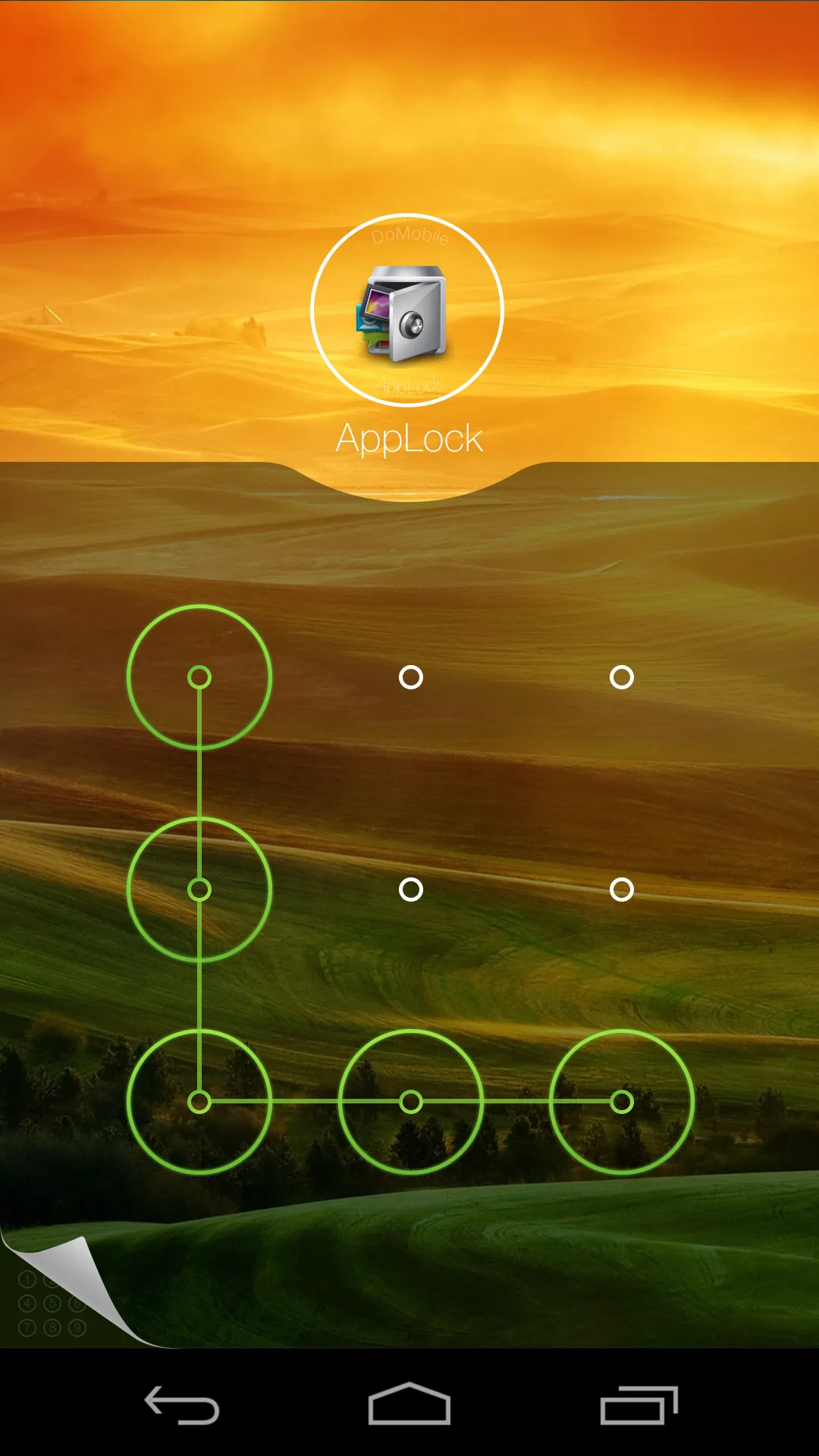 AppLock Theme Hill | Indus Appstore | Screenshot